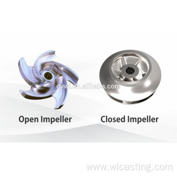 Precision Investment Casting Stainless Steel Pump Impeller